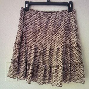 Elegant Patterned Women's Skirt
